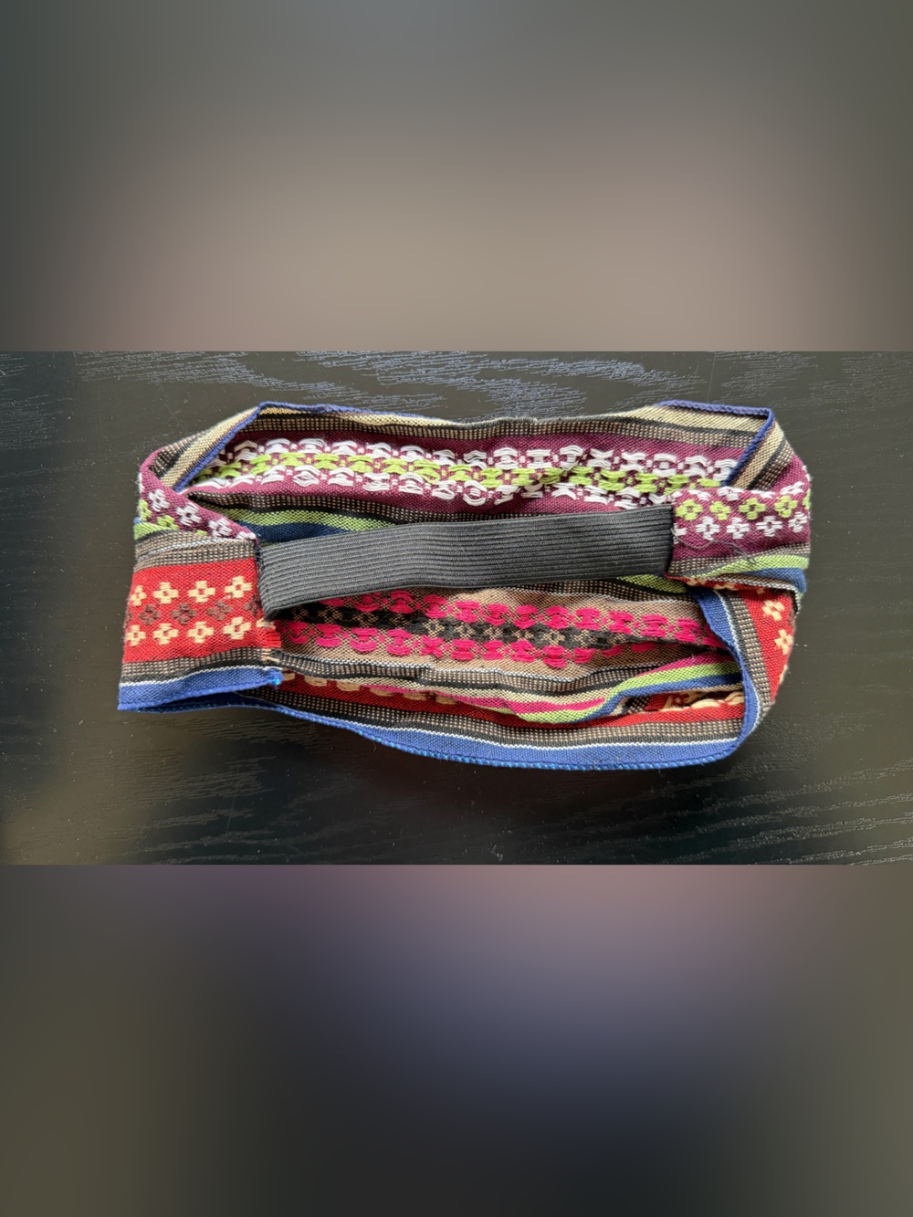 Boho Woven Headband Stretch Hair Band - Picture 2 of 3